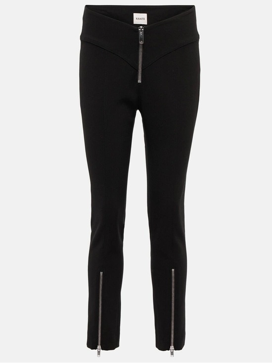 KHAITE Pants - Khaite Meadow black pants with zip ankles Size 6